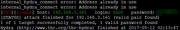 hydra brute force